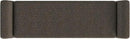 HomePop Modern Storage Bench with Wood Legs Home Décor|Bench with Storage for Living Room & Bedroom - Dark Brown Boucle by CozyNest Decor