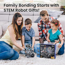 Sillbird Building Robot Dinosaur Kit with Remote Control Christmas Stem Gifts for Boys Age 8-12, Build Coding Robotic Toys for Kids Birthday, 5 in 1 Buildable Set with 646 Pieces by TinyTreasures Baby Boutique