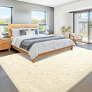 8x10 Area Rug for Living Room: Fluffy Shag Soft Washable Rugs Large Fuzzy Plush Indoor Carpet for Bedroom Nursery Playroom Kids Girls Boys Room (Cream White, 8'x10') by TinyTreasures Baby Boutique