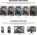 NEWCOSPLAY Faux Fur Twin Blanket Tie-dye Grey Luxury Fluffy Thick Warm Bubble Blanket for Couch Sofa Bed 700GSM (Tie-dye Grey, Twin(60"x80")) by CozyNest Decor