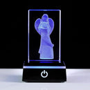 Qianwei 3D Crystal Guardian Angel Figurines Gifts for Women - Angel Red Cardinal Gifts Statue Stuff Paperweight Sympathy Christian Gifts for Best Friend Keepsake Paperweight by GreenHaven Gardens