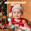 alilo Yoyo Talking Bunny Baby Singing Musical Rattle, Mimicking Toys Repeats What You Say, Preloaded 90+ Audio Content, ABC/Number/Notes Learning Toys for Toddlers Infant Newborn Boy Girl Gifts by TinyTreasures Baby Boutique