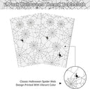 2 Pcs Halloween Tablecloth - Plastic Halloweens Spider Webs Table Cloth, White Disposable Rectangle Spiderweb Table Cover for Halloween Party Decorations Supplies Favors Tables Decor, 108 x 54 Inch by CozyNest Decor