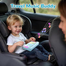 iPlay, iLearn Kids Mini Piano Toy W/Rainbow Lights, Portable Travel Piano Keyboard Toddlers Musical Instrument Learning Toys, Music Interactive Birthday Gift for 2 3 4 5 6 Year Old Boys Children by TinyTreasures Baby Boutique