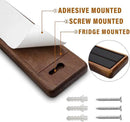Magnetic Knife Strips, Magnetic Knife Holder for Wall 16 Inch, Acacia Wood Knife Magnetic Strip Use as Knife Bar, Knife Holder for Kitchen Utensil Organizer by CozyNest Decor