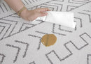 Baby Care Play Mat (Large, Nordic Trails - Tribal) 82'' x 55'' Original One-Piece Reversible Rollable Waterproof Play Mat for Infants, Babies, Toddler, and Kids by TinyTreasures Baby Boutique