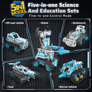 5 in 1 Robot Building Kit, Remote & App Control Educational Projects, 706Pcs DIY Tank & Garden Cars STEM Build Toys Sets for 8+ Years Old Boys and Girls by TinyTreasures Baby Boutique