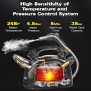 Steam Cleaner, Multipurpose Powerful Steamer with 21 Accessories, 248°F High-Temperature Steam for Floors, Grout, Tiles, Carpet, Cars - Portable 1.08L Tank, Child Lock, Chemical-Free Cleaning (Yellow) by TinyTreasures Baby Boutique
