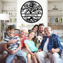 Personalized Tree of Life Metal Sign, Custom Name Sign, Tree of Life Wall Decor, Personalized Metal Tree Sign, Personalized Tree of Life Wall Decor, Custom Metal Signs Personalized by CozyNest Decor