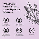 Pronounce Laundry Detergent Powder Alternative | Earth-Derived Ingredients, Eco-Friendly, Safer for Sensitive Skin, Eczema, and Babies. Stain + Smell Fighting. HE Safe (Lavender, 120 Loads). by TinyTreasures Baby Boutique