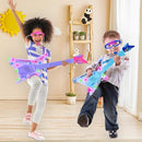 Guitar and Microphone Play Set for Girls,Kids Music Toys,Karaoke Machine with Music&Light,Music Instruments for Toddlers,Educational Toys Gift for Children by TinyTreasures Baby Boutique