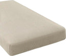 H.VERSAILTEX Super Stretch Individual Chaise Cover Sectional Couch Covers for L Shaped Sofa Both Left/Right Featuring Thick Jacquard Textured Twill Fabric (1 Piece Chaise Cover, Island Fossi) by CozyNest Decor