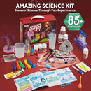 Klever Kits Amazing Science Kits- 85+ Experiments Educational Toys, STEM Activities with Erupting Volcano and Growing Crystal Tree for Kids Aged 6 7 8+ by TinyTreasures Baby Boutique