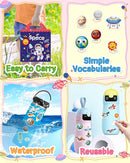 Benresive Reusable Sticker Book for Toddlers 2-4 Years, Fun Travel Stickers for Kids, Waterproof Sticker Books for Toddlers 1-3, Crafts Activities for Todddlers 1-3 2-4 3-5 - Space by TinyTreasures Baby Boutique