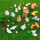 150 Pcs Mini Resin Animals Miniature Animals Figurines Tiny Resin Animals Small Animals Figures Mini Animals for Garden Décor Micro Landscape Ornaments Kit Fairy Garden Dollhouse Accessories by GreenHaven Gardens