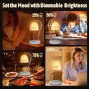 GEEZO Fragrance Candle Warmer Lamp，Electric Candle Warmer with Timer & Dimmer，Mom Christmas Birthday Gifts for Women, House Warming Gifts New Home Bedroom Decor by CozyNest Decor