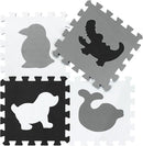 qqpp EVA 18 Tiles Baby Play Mat for Playing, Interlocking Foam Floor Mats for Tummy Time & Crawling, Flooring Tiles with Animals Puzzle for Kids. QP-51(ADL) b18N by TinyTreasures Baby Boutique