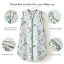 JELLYMONI Baby Sleep Sack 18-24 Months 100% Cotton Wearable Blanket, 0.5 TOG Soft Lightweight Toddler Sleeping Sack 3 Pack 2-Way Zipper Newborn Sleep Sacks by TinyTreasures Baby Boutique