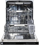 Kenmore 24" Built-in Stainless Steel Tub Dishwasher EasyFlex 3rd, SmartWash, UltraWash Plus, TurboDry, Adjustable Rack, Energy Star Certified, Fingerprint Resistant by CozyNest Decor