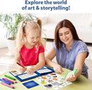 Skillmatics Storybook Art Kit - Create Adventure Stories, DIY Craft & Writing Kit with 300+ Stickers, Scrapbooking & Journal Activity, Gifts for Kids Ages 5, 6, 7, 8, 9, 10 by TinyTreasures Baby Boutique