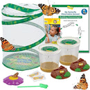 Insect Lore Butterfly Garden with 10 Live Baby Caterpillars - Habitat, Feeder, Chrys-A-Lid Holders, STEM Activity Journal - Raise and Release Painted Lady Butterflies by TinyTreasures Baby Boutique