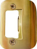 Gator Door Latch Restorer - Strike Plate (Bright Brass) by TinyTreasures Baby Boutique