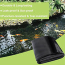 14 x 14 FT Pond Liner, 20 Mil Fish Pond HDPE Liner, Pond Liners for Outdoor Ponds, Koi Ponds, Garden Fountain, Waterfall by GreenHaven Gardens