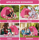 Kids Camping Set – an Outdoor Campfire Toy Set Featuring a Tent, Oil lamp, Stove, and More,Gift Idea for Girls Age 3+ Year Old Birthday Christmas by TinyTreasures Baby Boutique