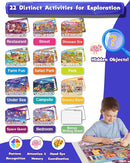 Search and Find: 22 Preschool Learning Activities for Kids 3-8 | Travel Games for Car and Airplane | Toddler Learning Toys | Board Games and Activitys Book for Kids | Back to School Gifts by TinyTreasures Baby Boutique