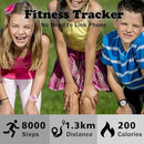 Kids Watches for Girls Boys Digital Sport Watch with Step Counter Pedometer Vibration Alarm Clock, No App Waterproof Fitness Tracker Kids Watch Boys Girls Teens Students Ages 5-16 by TinyTreasures Baby Boutique