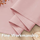 H.VERSAILTEX Ultra Soft Microfiber Thermal Insulated Antique Copper Grommet Blackout Curtains/Window Treatment Draperies 52 by 72 - Inch for Living Room/Bedroom, Set of 2 - Baby Pink by CozyNest Decor