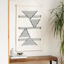 Mark&Day Wall Art, Hohenzell Modern Farmhouse Ivory Macrame Tapestry Wall Hanging for Living Room, Bedroom, Office or Kitchen (36"H x 24"W) by CozyNest Decor