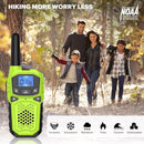 Walkie Talkies for Adults- WokTok Long Range Two Way Radio for Camping Hiking Hand Held Hiking Accessories Camping Gear Xmas Birthday Gift for Kids,SOS Siren,NOAA Weather Alert,4 Radios by TinyTreasures Baby Boutique