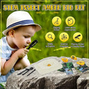 Bigger Amber Dig Kit - 8 Different Artificial Insect Resin,Excavate Unique Insect Specimens,Bugs Toys Educational Science Kits Toys for Kids,STEM Projects Gift for Girls & Boys Age 6-8-12-14 Year Old by TinyTreasures Baby Boutique