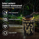 Solar Lanterns Outdoor Waterproof Hummingbird Garden Decor, Hanging Metal Lights for Yard, Patio, Fence, Porch, Pathway Decoration, Ideal Gift for Women, Mom, Grandma by GreenHaven Gardens