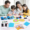 4 Set STEM Science Kits for Kids Age 8-12, 7-in-1 Science Experiments Crafts Projects Electric Motor Building Kit 8-10 9-12, STEM Toys for 6 7 8 9 10 11 13 Year Old Boys Girls Classroom Activity Gift by TinyTreasures Baby Boutique