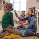 LOGOFUN 3 Pcs Toy Microphone for Kids Plastic Microphone Prop Fake Pretend Mics for Karaoke Fun Costume Prop by TinyTreasures Baby Boutique