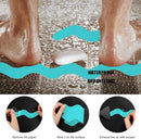 Patented Anti Slip Shower Stickers 24 PCS Safety Bathtub Strips Adhesive Decals with Premium Scraper for Bath Tub Shower Stairs Ladders Boats (Blue) by TinyTreasures Baby Boutique
