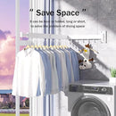 Clothes Drying Rack Wall Mounted,Drying Rack Clothing,Laundry Drying Rack Wall Mount,Collapsible Drying Racks for Laundry,Retractable,Foldable,Clothes Hanger Rack,Clothes Dryer Rack,White Color by CozyNest Decor