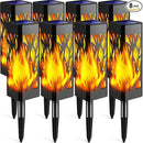 TomCare Flickering Flames Pathway Lights Solar Powered Decorative Garden Waterproof Torch Outdoor Landscape Lighting for Yard Patio by GreenHaven Gardens