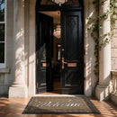 Yimobra Welcome Mat, Heavy Duty Sturdy Door Mats for Home Entrance Outdoor Indoor, Front Doormat for Outside Patio Floor Entry Porch Garage Office, Waterproof, Low Profile, 60 x 36, Beige Brown by CozyNest Decor
