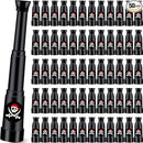 50 Pcs Halloween Pirate Telescope Bulk Pirate Party Favors Mini Plastic Monocular Telescope Toddler Spyglass Toy for Treasure Pretend Cosplay Birthday Party Black 2.6" to 5.5" by TinyTreasures Baby Boutique