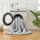 Ultra Soft Chunky Knit Blanket Throw -50x60 Hand Knitted Warm Chenille Throw Blanket, Home Decor Soft Thick Yarn Cable Knit Blanket Breathable Fleece Banket Christmas for Couch Bed Sofa Best GIF by CozyNest Decor