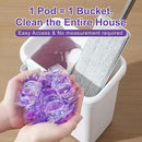 JOYMOOP Floor Cleaner for Mopping, 60 PCS Mopping Solution, Hardwood Floor Cleaner, Works Perfectly with Mop Bucket by CozyNest Decor
