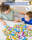 510 Words Spanish Flash Cards for Kids, Autism Toys for Toddlers 2-3 Years Old, Speech Therapy Toys, Educational Learning Flash Cards for Boys and Girls Blue(Spanish/English/Bilingual) by TinyTreasures Baby Boutique