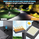 Sunvivo Solar Pathway Lights,2 Modes(Cool White or Warm White),Bright Solar Path Lights Outdoor Waterproof,Perfect Elegant Guide Light or Deco for Yard,Garden,Lawn,Sideway,Driveway,Walkway (2Pack) by GreenHaven Gardens