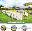 COBIZI 10x20 Pop Up Canopy Heavy Duty Without Sidewalls, Commercial Heavy Duty Pop Up Tent for Parties All Weather Waterproof and UV 50+ Wedding Tent with Roller Bag(Legs Upgraded),White by GreenHaven Gardens