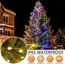 Solar Christmas Lights, 640 LED Solar String Lights 203ft 19 Modes Outdoor String Light for Xmas Trees, Festival, Balcony, Garden Decoration,Warm White by GreenHaven Gardens