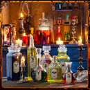 KIMOBER 144PCS Halloween Bottle Labels, Assoeted Vintage Laminated Animal Apothecary Potion Bottles Stickers for Halloween Party Supplies Photo Props by CozyNest Decor