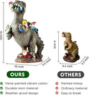 Garden Gnomes Statues Yard Decorations Outdoor Garden Decor, 14” Dinosaur Gnomes Garden Statues, Patio, Lawn Ornament, Gardening Gifts for Women for Housewarming by GreenHaven Gardens